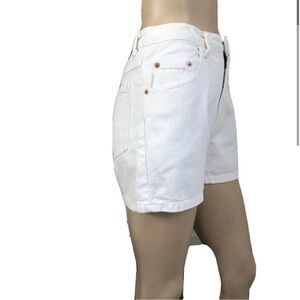 Vintage CEST TOI USA high waist denim white shorts